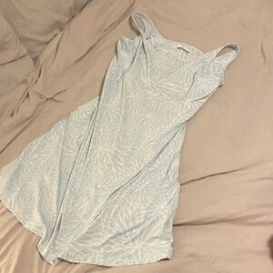 Columbia Sky Blue Floral Tank Top